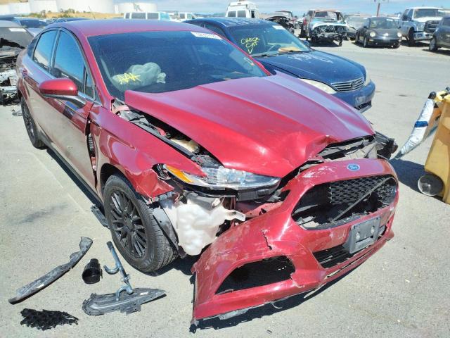FORD FUSION S 2014 with VIN 3FA6P0G75ER115862 - Photo from auction