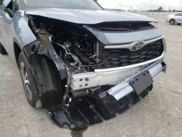 Photo 9 from auction – 2021 TOYOTA HIGHLANDER with VIN 5TDGZRAH9MS073156