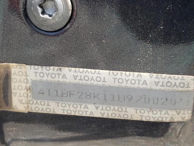 Photo 10 from auction – 2001 TOYOTA CAMRY LE with VIN 4T1BF28K11U970020
