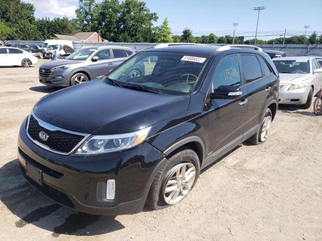 Photo 2 from auction – 2014 KIA SORENTO LX with VIN 5XYKTCA69EG475989