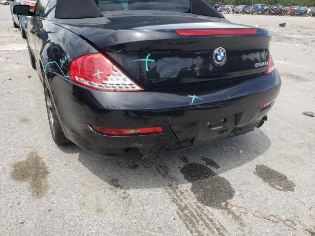 Photo 9 from auction – 2009 BMW 650 I with VIN WBAEB53559CX64441