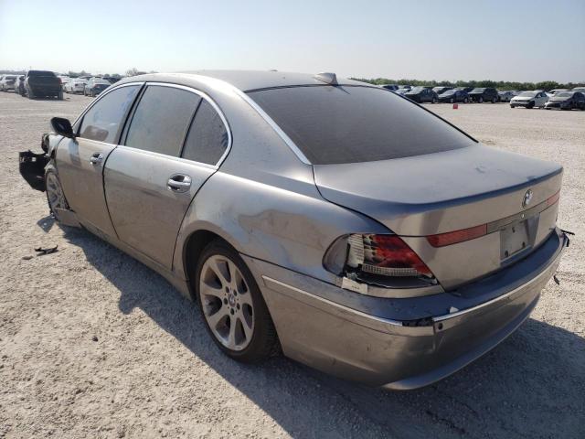 Photo 3 from auction – 2005 BMW 745 LI with VIN WBAGN63515DS57224