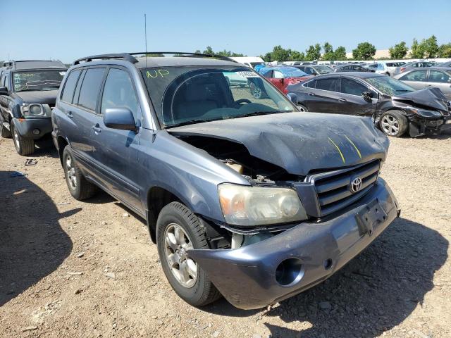 TOYOTA HIGHLANDER 2004 with VIN JTEEP21A840002648 - Photo from auction