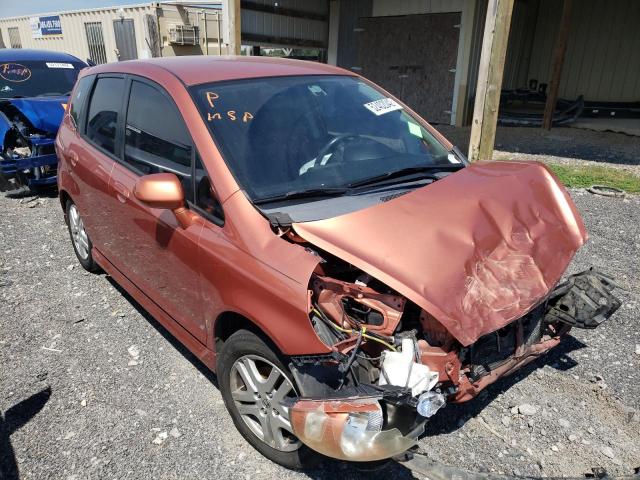 HONDA FIT S 2007 with VIN JHMGD38627S038985 - Photo from auction