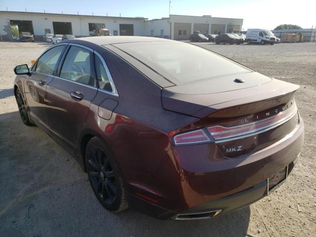Photo 3 from auction – 2015 LINCOLN MKZ with VIN 3LN6L2JK0FR603838