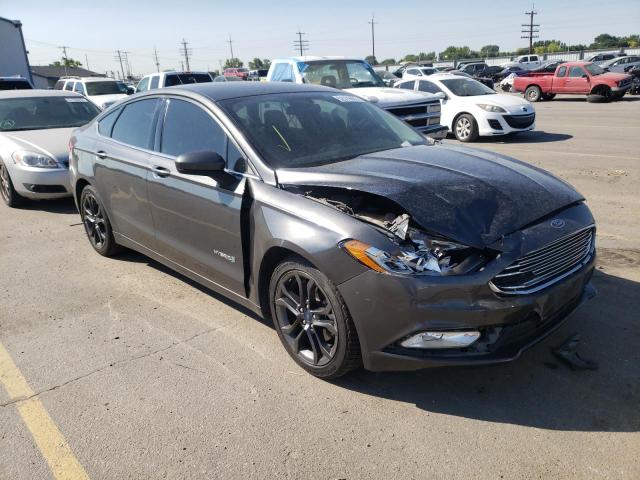 Photo 1 from auction – 2018 FORD FUSION SE with VIN 3FA6P0LU6JR242254