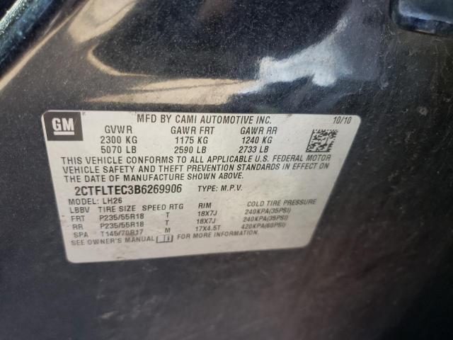 Photo 10 from auction – 2011 GMC TERRAIN SL with VIN 2CTFLTEC3B6269906