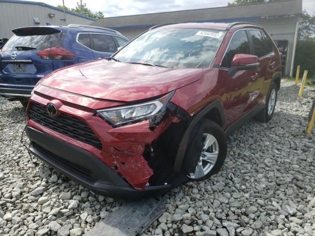 Photo 2 from auction – 2020 TOYOTA RAV4 XLE with VIN 2T3W1RFV7LC083281