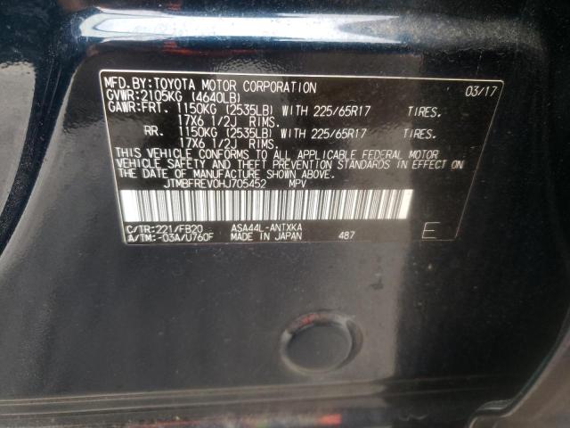 Photo 10 from auction – 2017 TOYOTA RAV4 LE with VIN JTMBFREV0HJ705452
