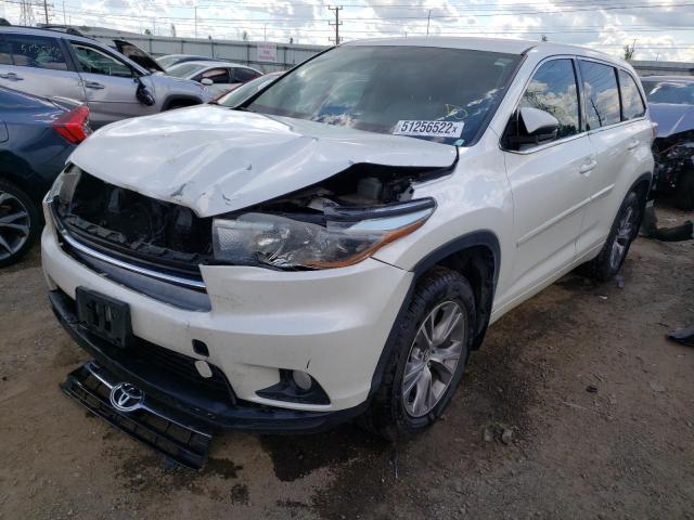 Photo 2 from auction – 2016 TOYOTA HIGHLANDER with VIN 5TDBKRFH9GS277113