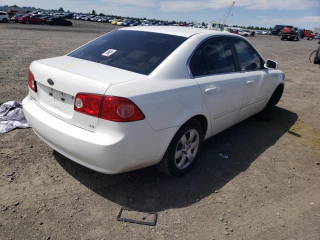 Photo 4 from auction – 2007 KIA OPTIMA LX with VIN KNAGE123375129616