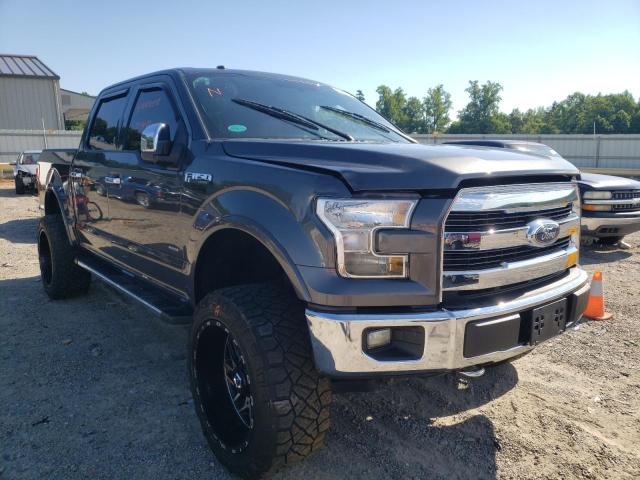FORD F150 SUPER 2017 with VIN 1FTEW1EG7HFC48108 - Photo from auction