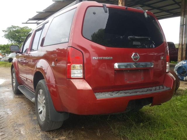 Photo 9 from auction – 2009 NISSAN PATHFINDER with VIN 5N1AR18U99C600708