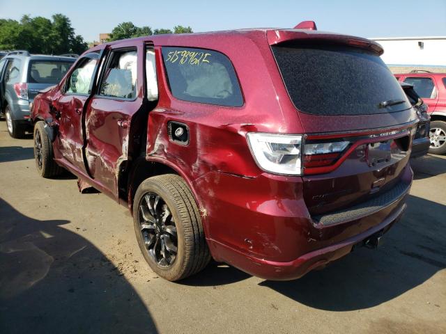 Photo 3 from auction – 2020 DODGE DURANGO GT with VIN 1C4RDJDG5LC412863