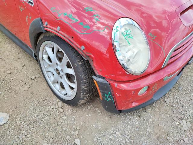 Photo 9 from auction – 2006 MINI COOPER S with VIN WMWRE33566TJ37627
