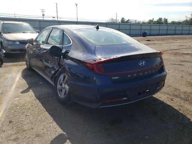 Photo 3 from auction – 2021 HYUNDAI SONATA SE with VIN 5NPEG4JA8MH088112