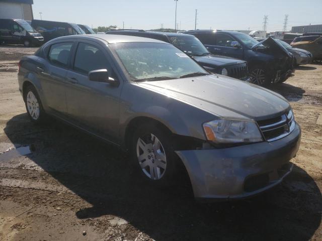 DODGE AVENGER SE 2012 with VIN 1C3CDZAB6CN215044 - Photo from auction