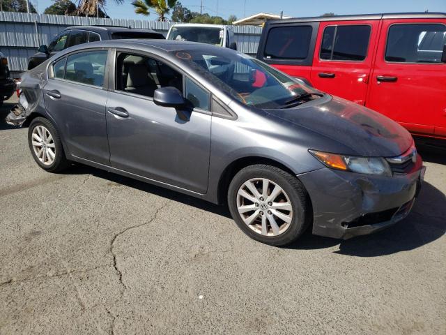 HONDA CIVIC EXL 2012 with VIN 19XFB2F97CE380665 - Photo from auction