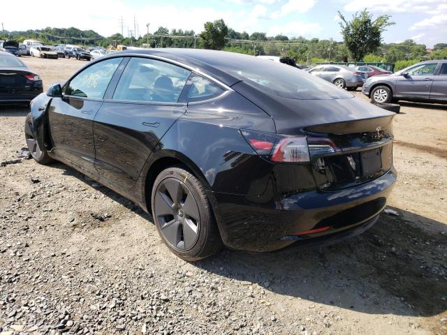Photo 3 from auction – 2021 TESLA MODEL 3 with VIN 5YJ3E1EB7MF836698