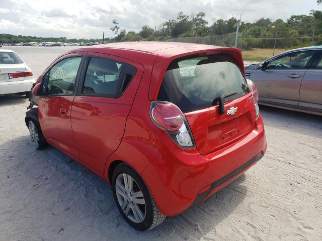 Photo 3 from auction – 2014 CHEVROLET SPARK 1LT with VIN KL8CD6S92EC503477