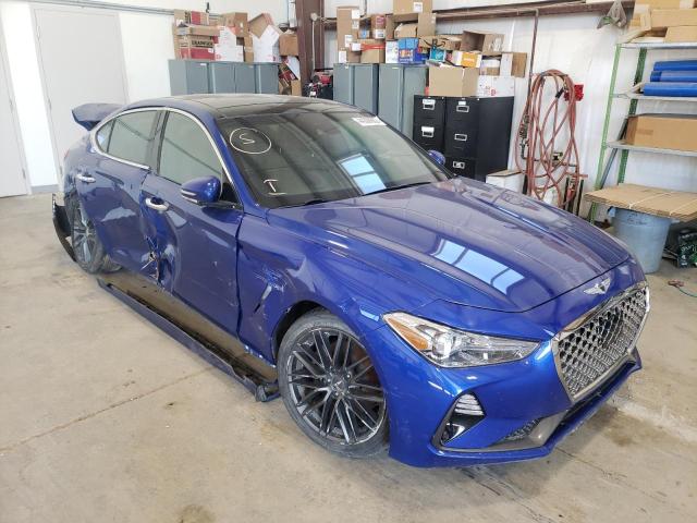 Photo 1 from auction – 2019 GENESIS G70 ADVANC with VIN KMTG64LA8KU010880