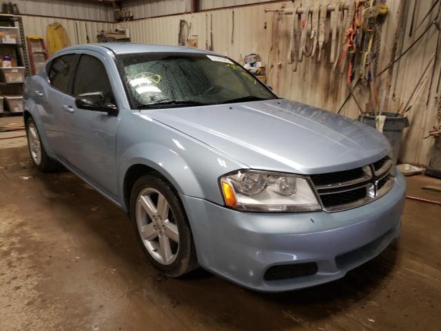 DODGE AVENGER SE 2013 with VIN 1C3CDZABXDN690469 - Photo from auction
