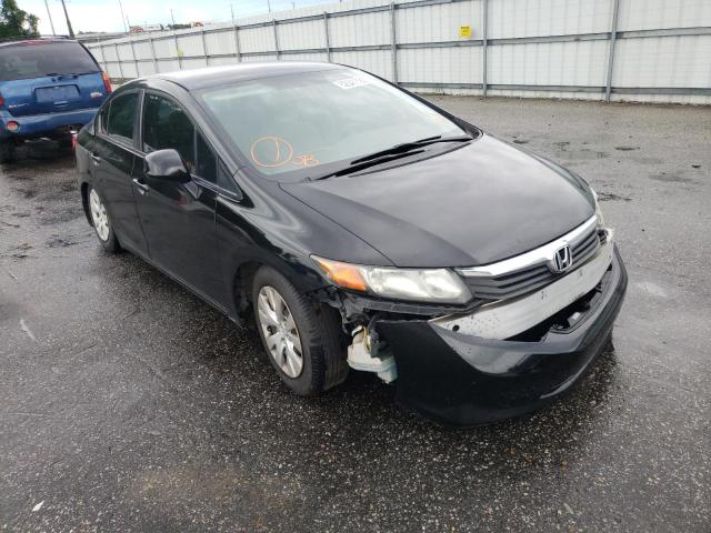 Photo 1 from auction – 2012 HONDA CIVIC LX with VIN 2HGFB2F51CH612468