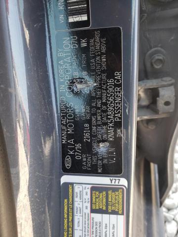 Photo 10 from auction – 2016 KIA FORTE LX with VIN KNAFK5A89G5659016