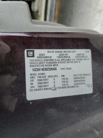 Photo 10 from auction – 2008 CHEVROLET SILVERADO with VIN 1GCEK14C98Z306406