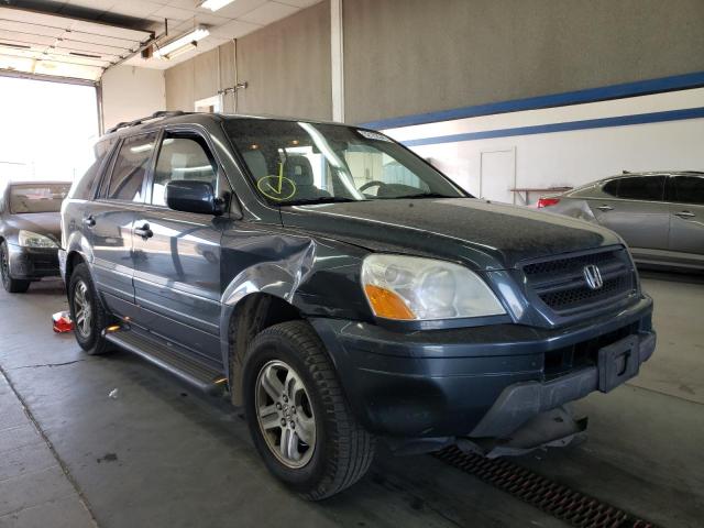 HONDA PILOT 2005 with VIN 2HKYF18605H558957 - Photo from auction