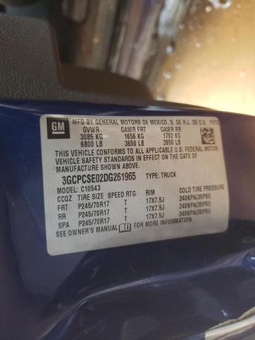 Photo 10 from auction – 2013 CHEVROLET SILVERADO with VIN 3GCPCSE02DG261965
