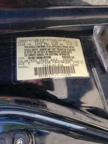 Photo 10 from auction – 2009 NISSAN VERSA S with VIN 3N1BC13E69L401536