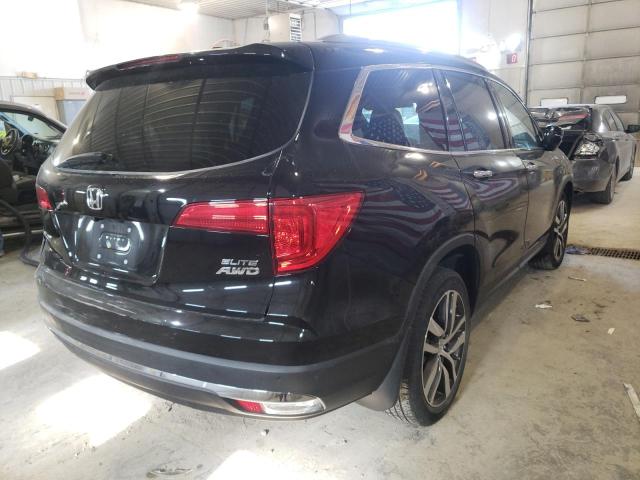 Photo 4 from auction – 2017 HONDA PILOT ELIT with VIN 5FNYF6H01HB004936