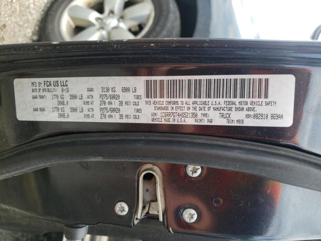 Photo 10 from auction – 2017 RAM 1500 SLT with VIN 1C6RR7GT4HS521350