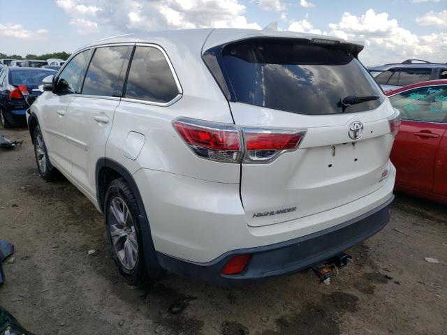 Photo 3 from auction – 2016 TOYOTA HIGHLANDER with VIN 5TDBKRFH9GS277113