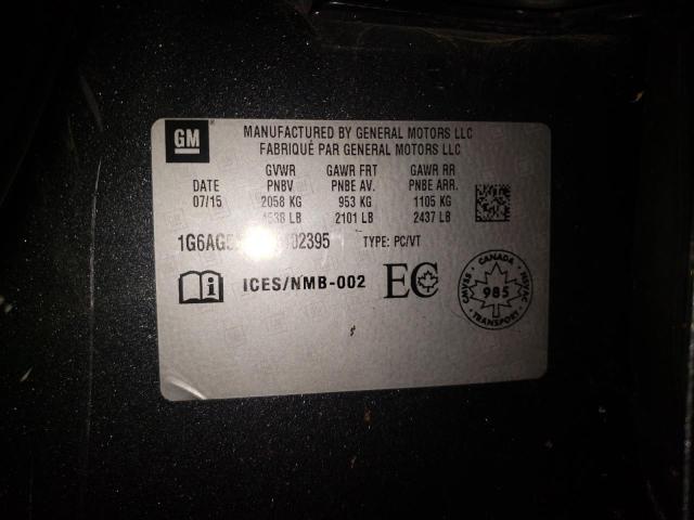 Photo 10 from auction – 2016 CADILLAC ATS with VIN 1G6AG5RX6G0102395