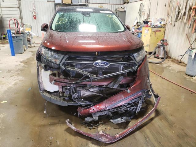 Photo 9 from auction – 2015 FORD EDGE SPORT with VIN 2FMTK3AP7FBB77281
