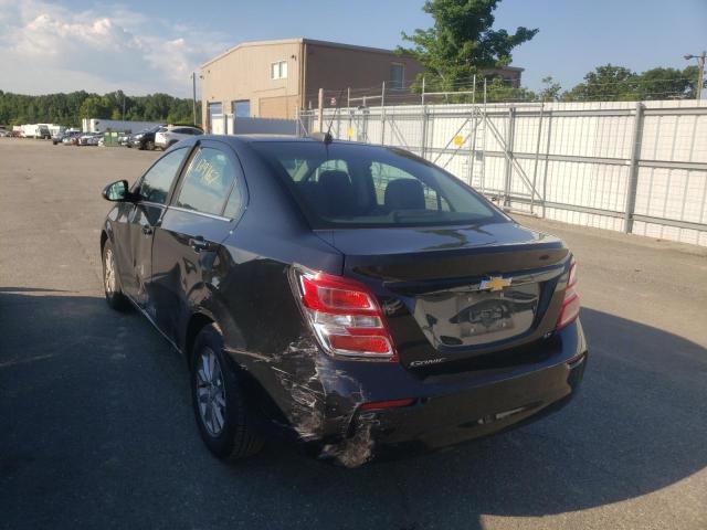 Photo 3 from auction – 2017 CHEVROLET SONIC LT with VIN 1G1JD5SH7H4113319