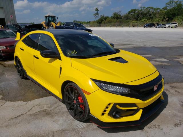 HONDA CIVIC TYPE 2020 with VIN SHHFK8G75LU200477 - Photo from auction