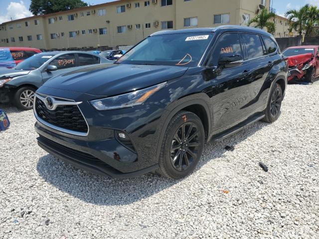 Photo 2 from auction – 2021 TOYOTA HIGHLANDER with VIN 5TDGZRAH1MS534706