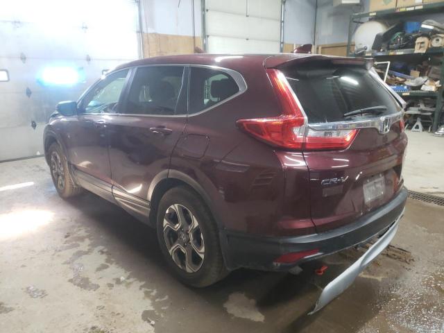 Photo 3 from auction – 2017 HONDA CR-V EXL with VIN 5J6RW2H84HL035236