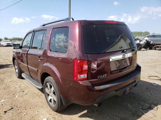 Photo 3 from auction – 2013 HONDA PILOT TOUR with VIN 5FNYF4H96DB007800