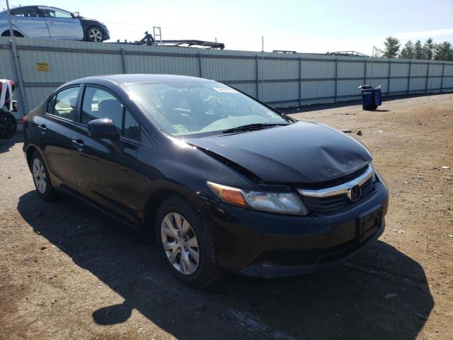 HONDA CIVIC LX 2012 with VIN 2HGFB2F54CH575075 - Photo from auction
