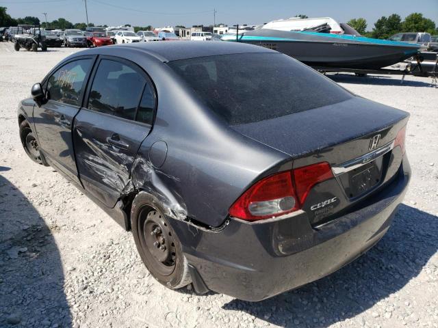Photo 3 from auction – 2011 HONDA CIVIC LX with VIN 19XFA1F58BE012343