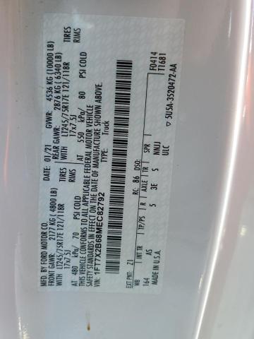 Photo 10 from auction – 2021 FORD F250 SUPER with VIN 1FT7X2B68MEC82792