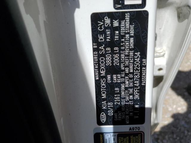 Photo 10 from auction – 2018 KIA FORTE LX with VIN 3KPFL4A78JE250454