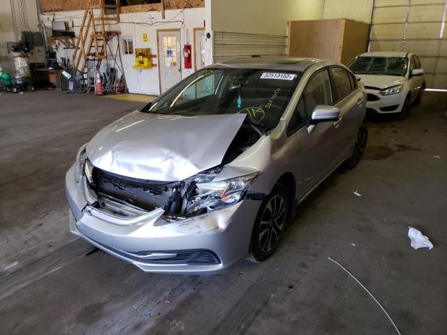 Photo 2 from auction – 2014 HONDA CIVIC EX with VIN 19XFB2F82EE025140