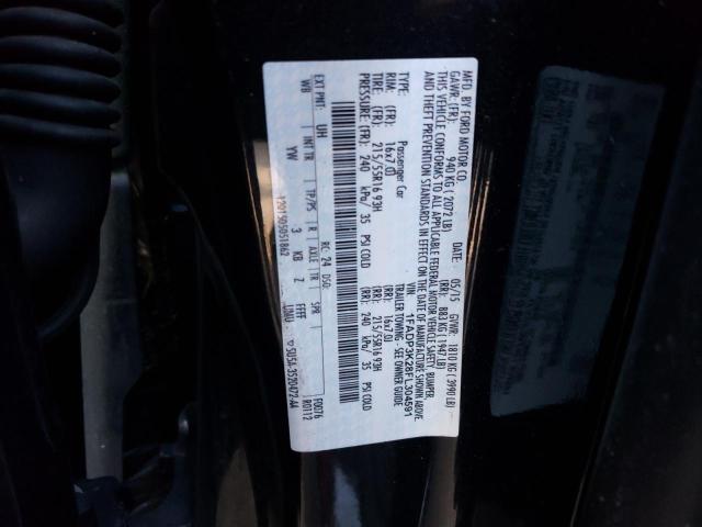 Photo 10 from auction – 2015 FORD FOCUS SE with VIN 1FADP3K28FL304591