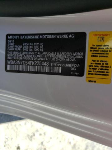 Photo 10 from auction – 2015 BMW 428 I with VIN WBA3N7C54FK225448