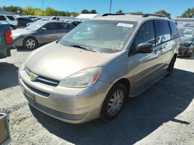 Photo 2 from auction – 2004 TOYOTA SIENNA CE with VIN 5TDZA23C04S203737